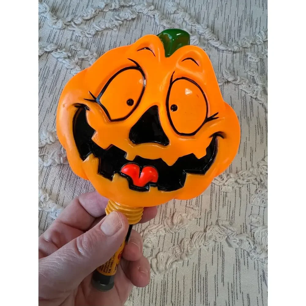 Vintage Halloween 1993 Boo Beams Safety Wand Witch and Pumpkin Tested Works